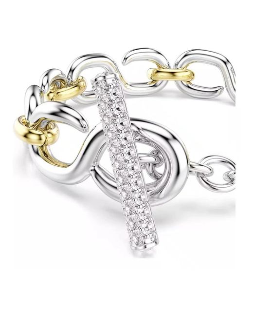 Bracelets di Swarovski in Metallic da Uomo