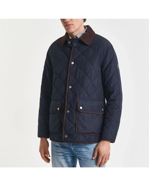 Gant Light Jassen in het Blue voor heren