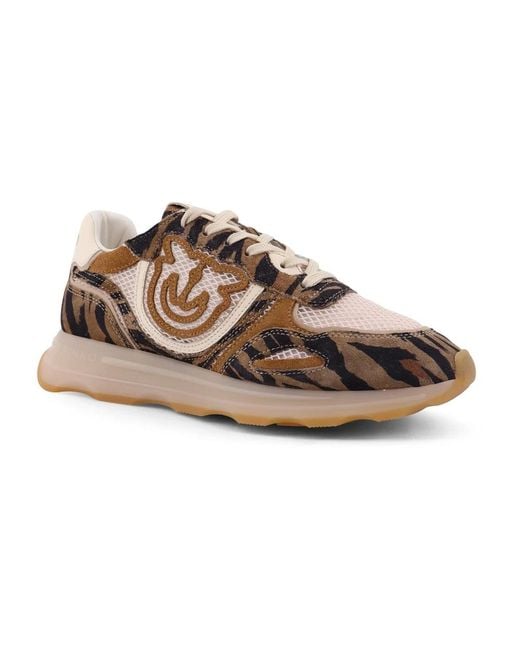 Pinko Brown Sneakers