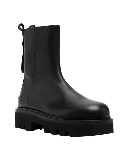 Furla Black Ankle Boots
