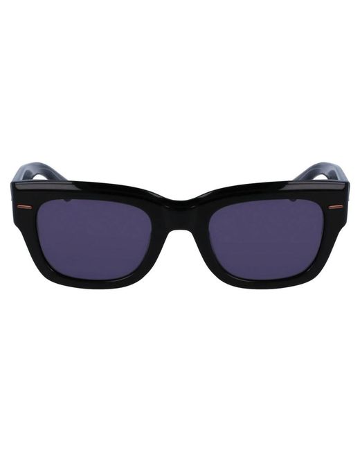 Calvin Klein Schwarz/blau sonnenbrille ck23509s in Black für Herren