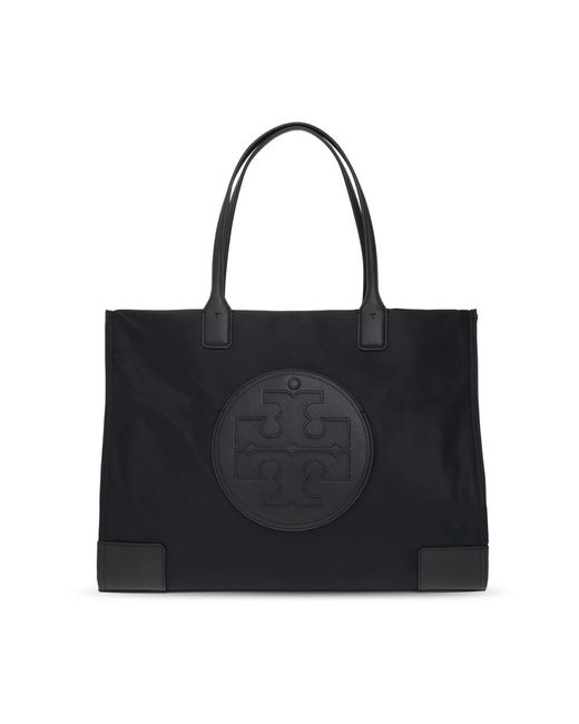 Borsa shopper 'ella small' di Tory Burch in Black