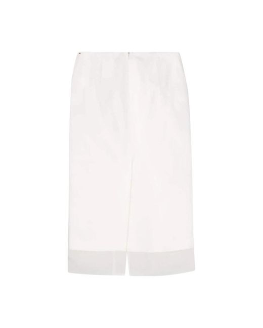 Sportmax White Midi Skirts