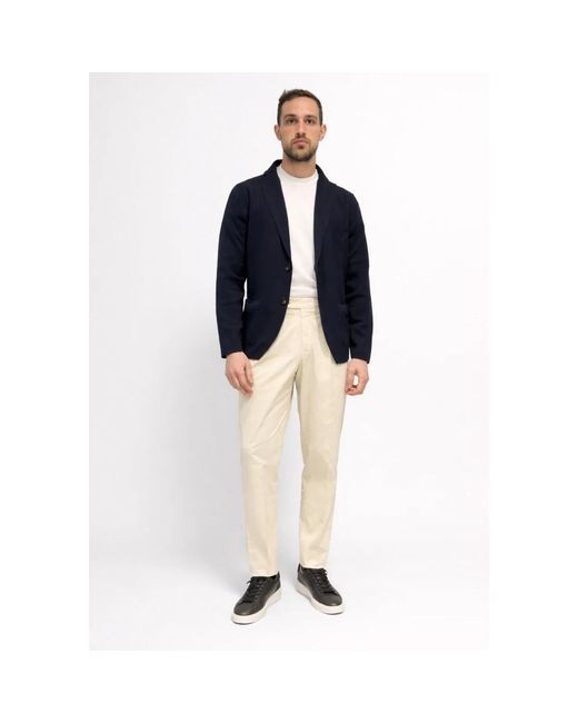 PT Torino Natural Suit Trousers for men