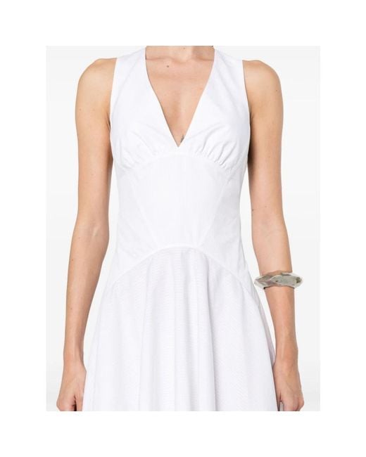 Alaïa White Midi Dresses