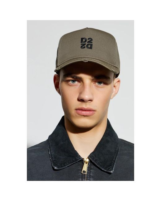 DSquared² Accessoires ,Groen ,Caps in het Green voor heren