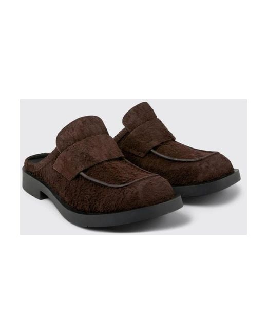 Mules Camper de color Brown