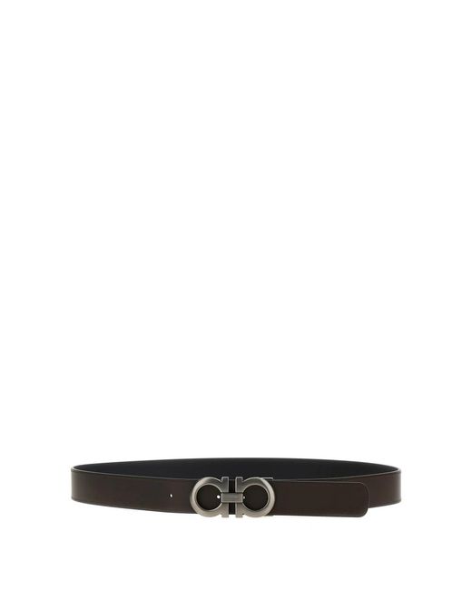 Ferragamo Black Belts for men