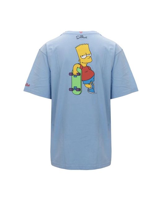 Mc2 Saint Barth Blue T-Shirts for men
