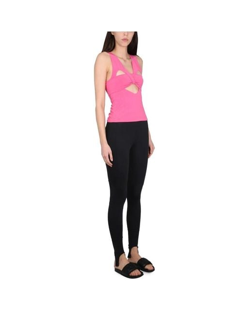 Ambush Red Sleeveless Tops