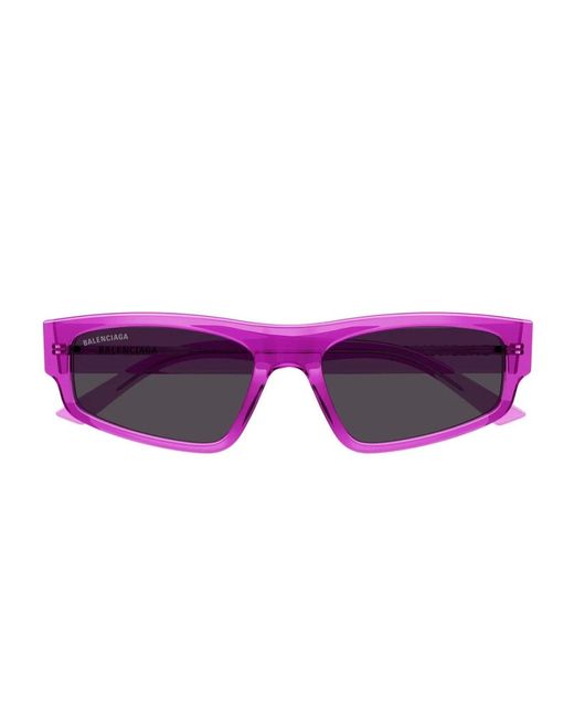 Balenciaga Purple Bb0305S Linea Everyday Sunglasses