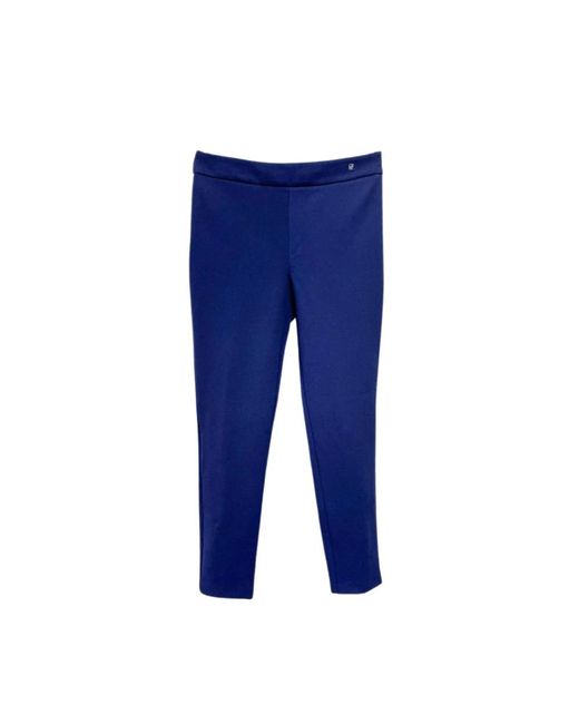 Carolina Herrera Blue Cropped trousers