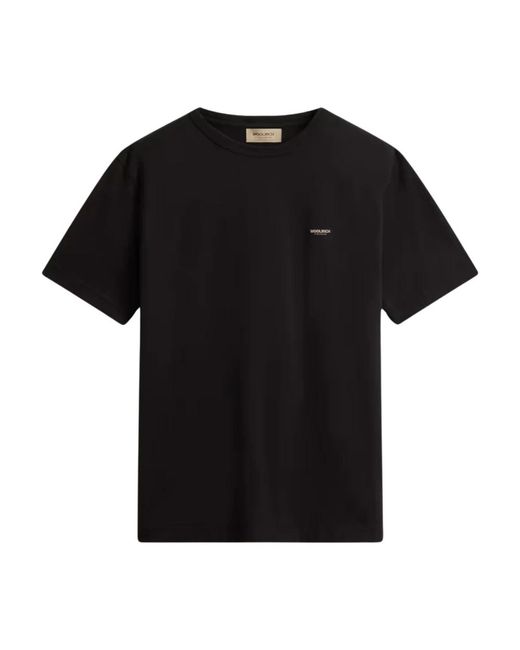 Woolrich Black T-Shirts for men
