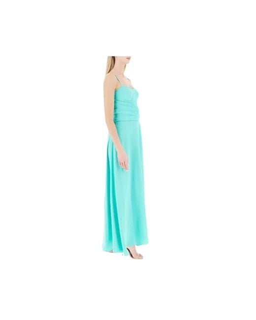 Rinascimento Blue Maxi Dresses