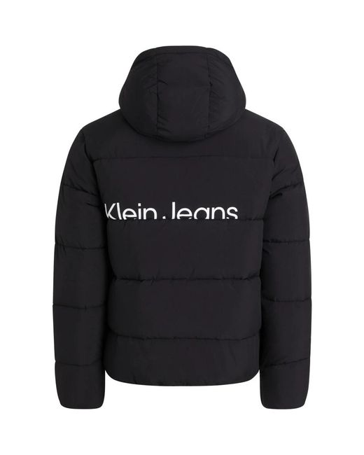Calvin Klein Black Coat for men