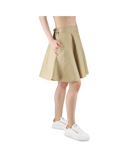 White Sand Natural Short Skirts
