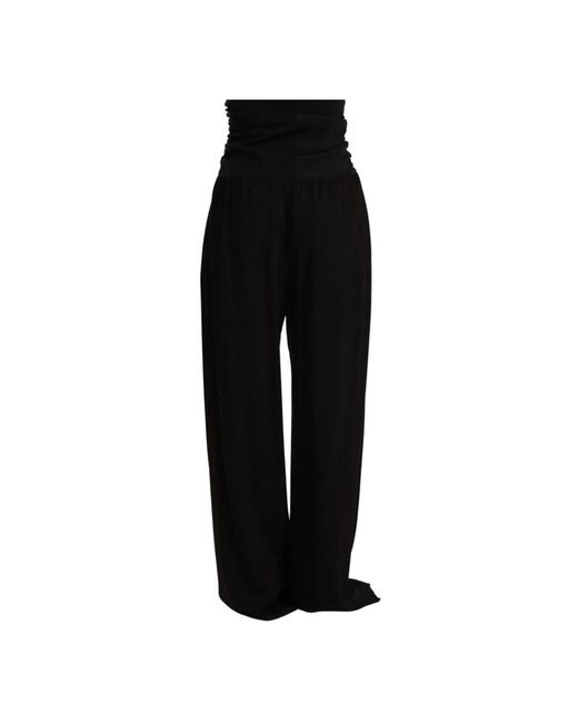 Trousers > wide trousers Gianfranco Ferré en coloris Black