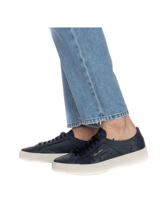 Sneakers di Santoni in Black da Uomo