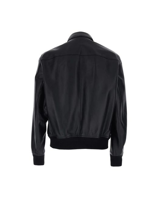 Leather Jackets Tom Ford de hombre de color Black