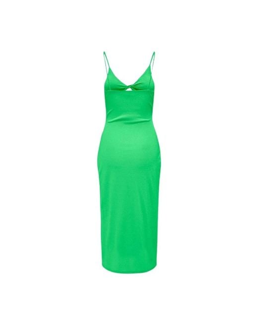 Midi Dresses ONLY de color Green