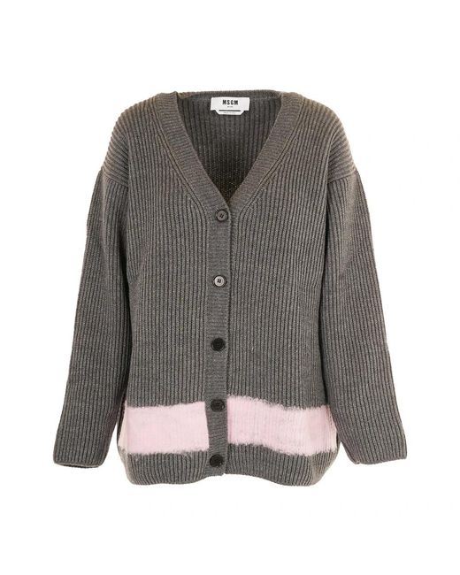MSGM Gray Cardigans
