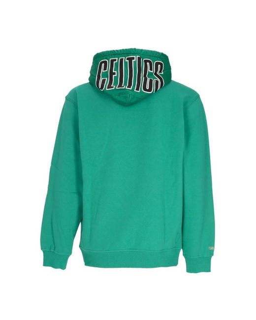 Mitchell & Ness Green Hoodies for men