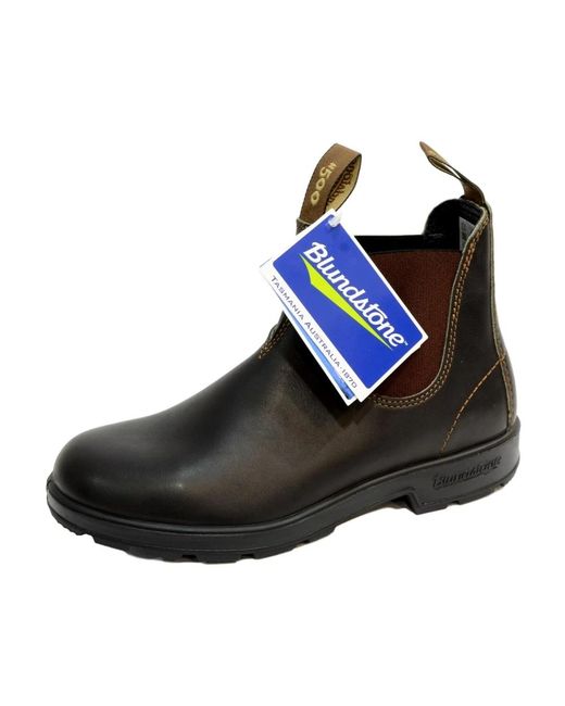 Blundstone Black Ankle Boots for men