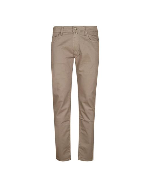 Jacob Cohen Gray Chinos for men