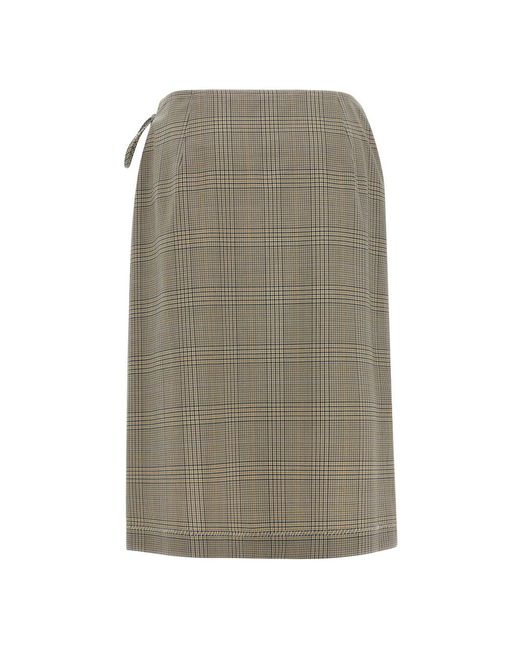 Marni Gray Midi Skirts