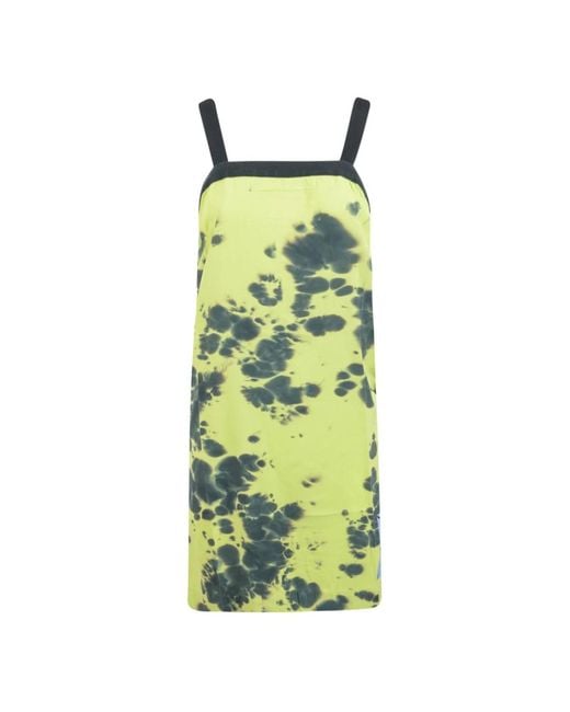 McQueen Green Short Dresses