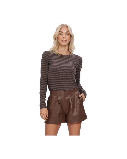 RUBY TUESDAY Brown Long Sleeve Tops
