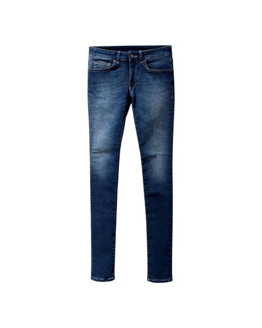 Dondup Blue Slim-Fit Jeans