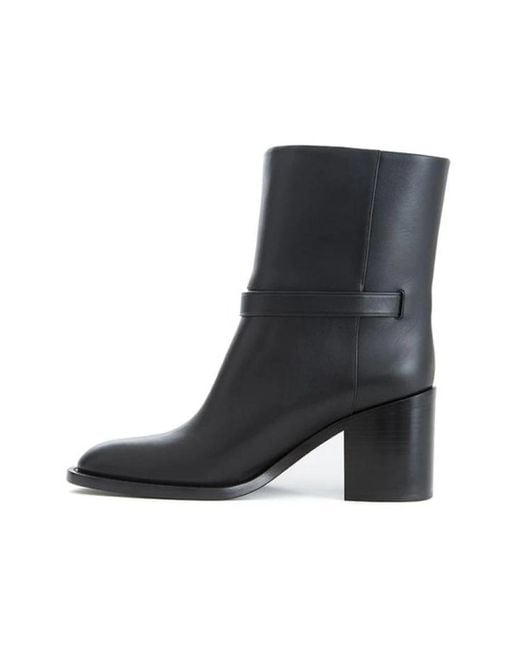 Burberry Gray Heeled Boots