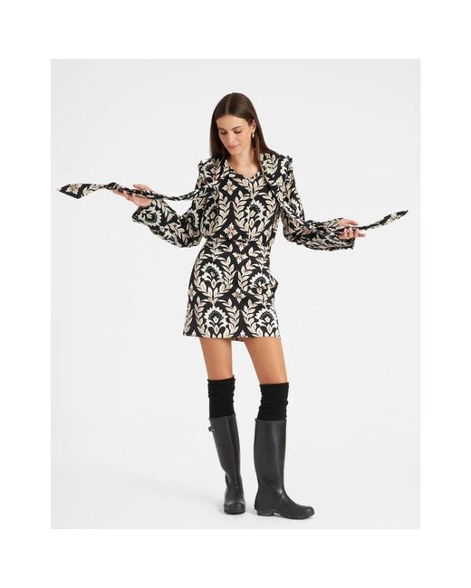 LaDoubleJ Overhemden ,Veelkleurig ,Ascot Shirt in het Black