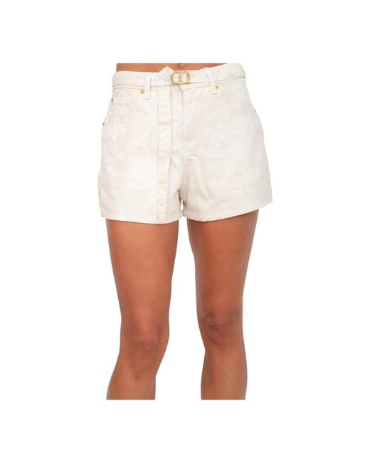 Twinset White Short Shorts