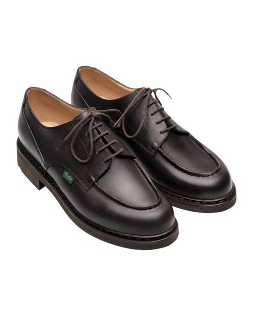 Paraboot Brown Laced Shoes for men
