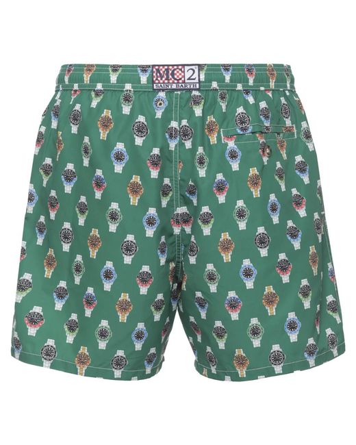 Mc2 Saint Barth Green Beachwear for men