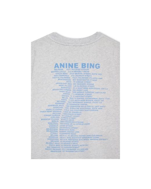 Anine Bing Gray Sweatshirts
