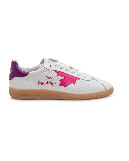 DSquared² Schoenen ,Veelkleurig ,Sneakers in het Purple
