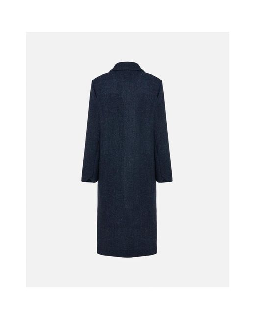 Zadig & Voltaire Single-Breasted Coats in het Blue