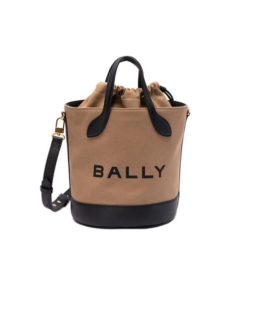 Bally Brown Bucket Bags