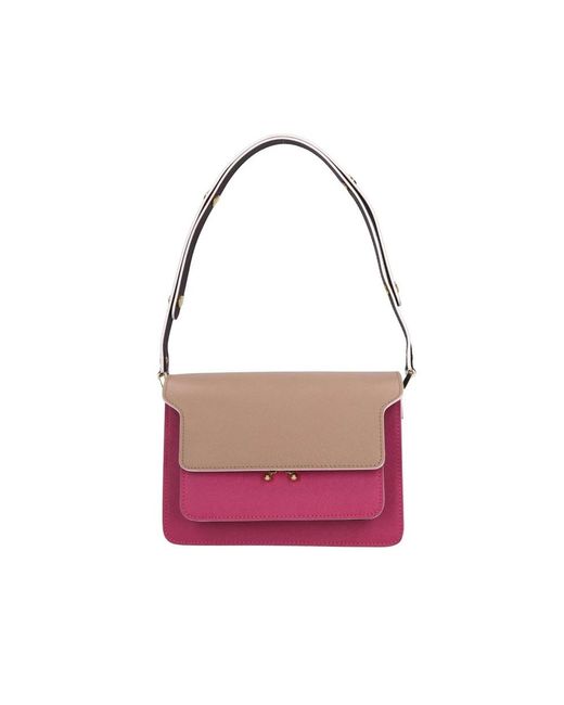 Marni Pink Shoulder Bags