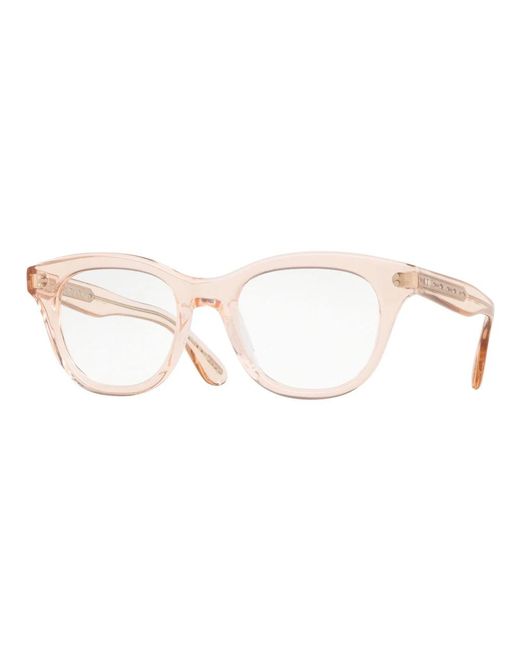 Oliver Peoples White Glasses