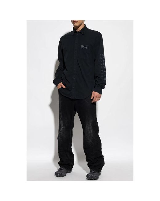 Balenciaga Blue Casual Shirts for men