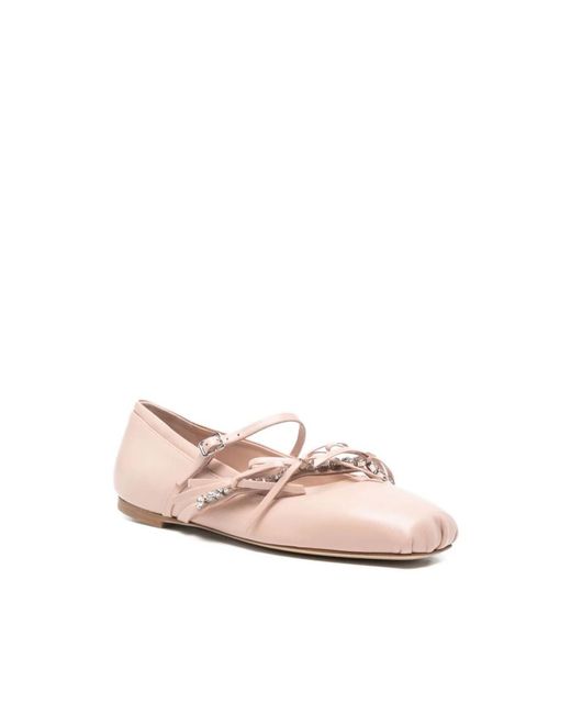 Jimmy Choo Pink Ballerinas