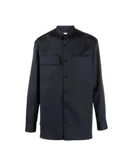 Jil Sander Blue Light Jackets for men