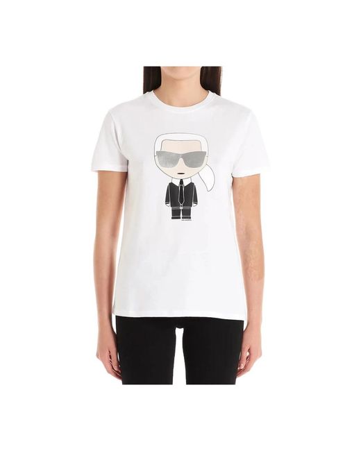 Karl Lagerfeld White T-Shirts
