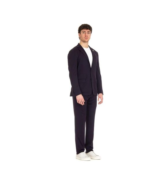 Single Breasted Suits Lardini de hombre de color Blue