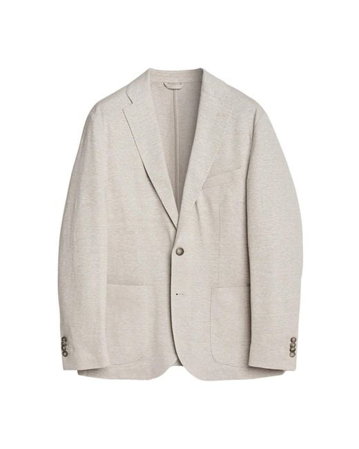 Eton of Sweden Gray Blazers for men