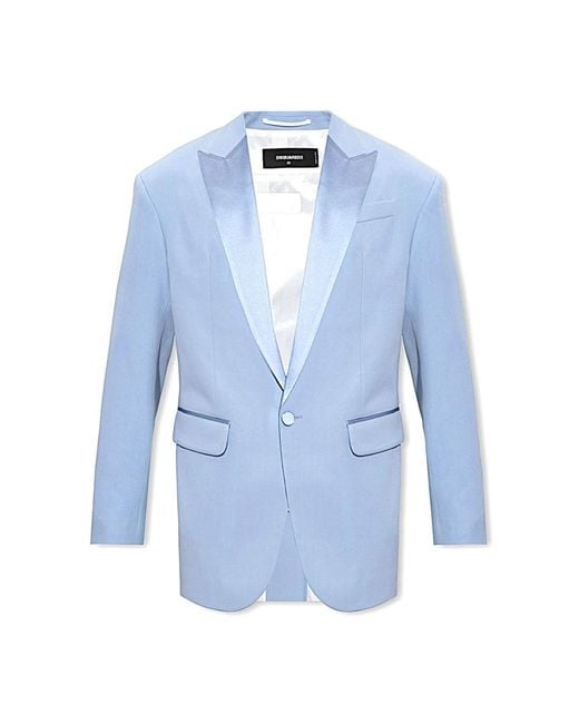 DSquared² Stijlvolle Jas Voor Mannen in het Blue voor heren